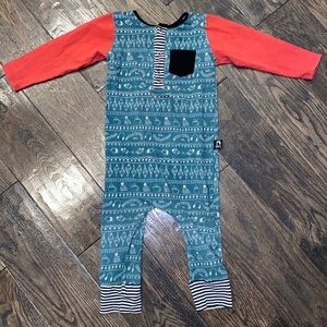 Rags to Raches Holiday/Christmas Romper, 2T